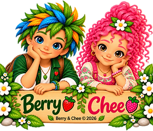 Berry & Chee Floral Sign Sticker.png