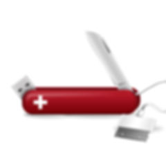 Tech Couteau rouge