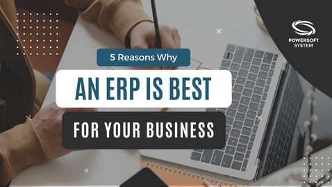 5 Reasons Why An ERP is Best For Your Business