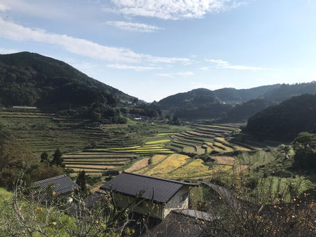 美咲町にある日本の棚田百選へ🚴