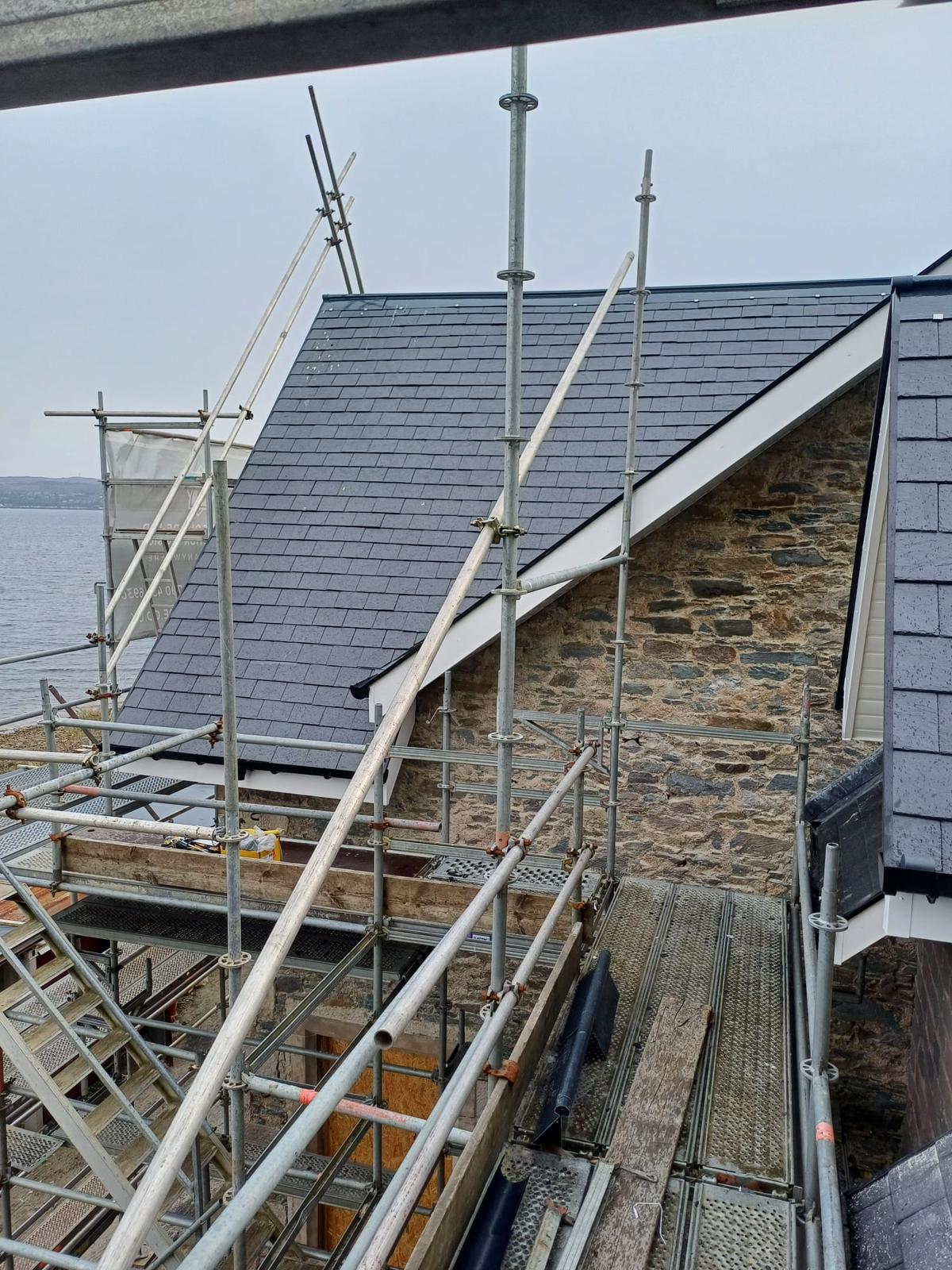 Roofing work on site — photograph 4