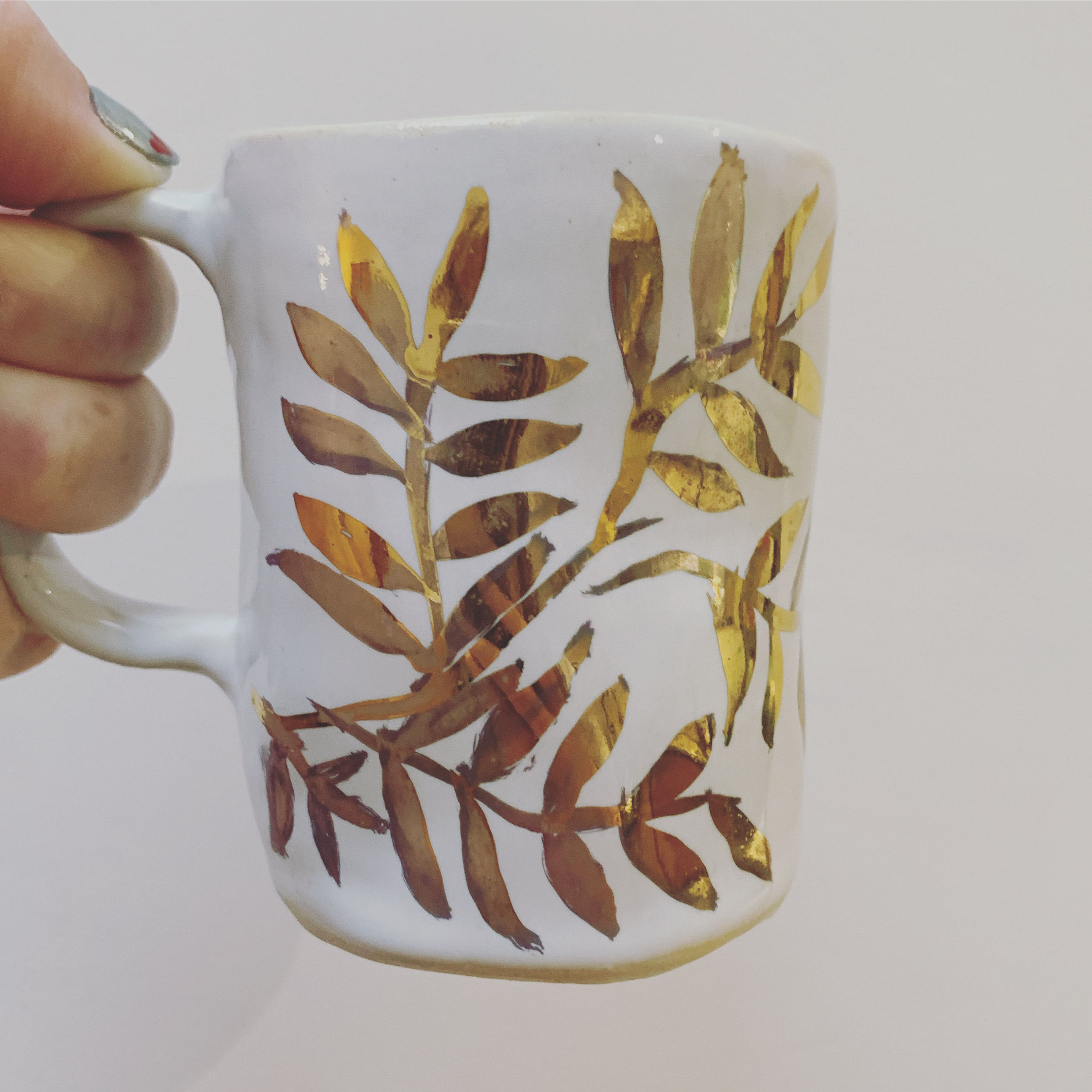 Golden Rowan Tea Mug