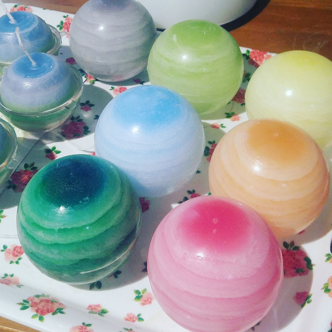 Work hard for flea market