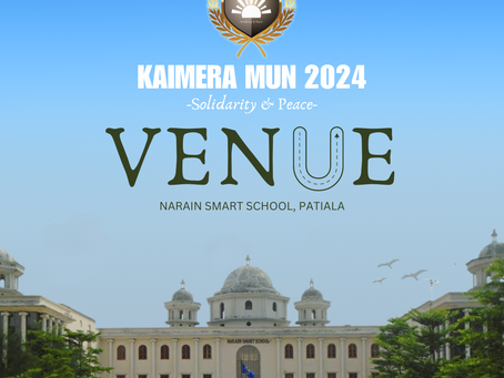 VENUE PARTNER - KAIMERA MUN 2024