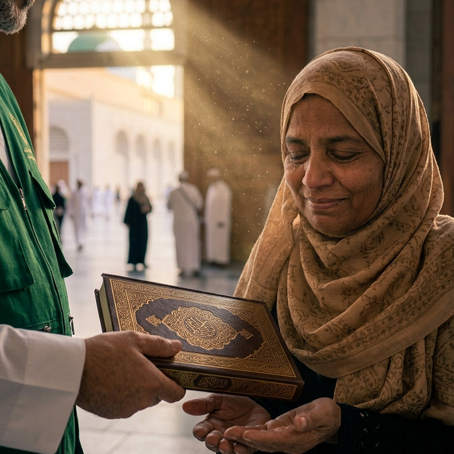 Gift a Quran in Makkah or Madinah