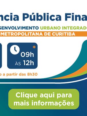 Audiência pública no MON vai apresentar o conteúdo final do Plano Metropolitano da RMC