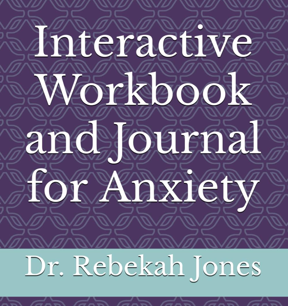 Anxiety Journal and Workbook (large print)