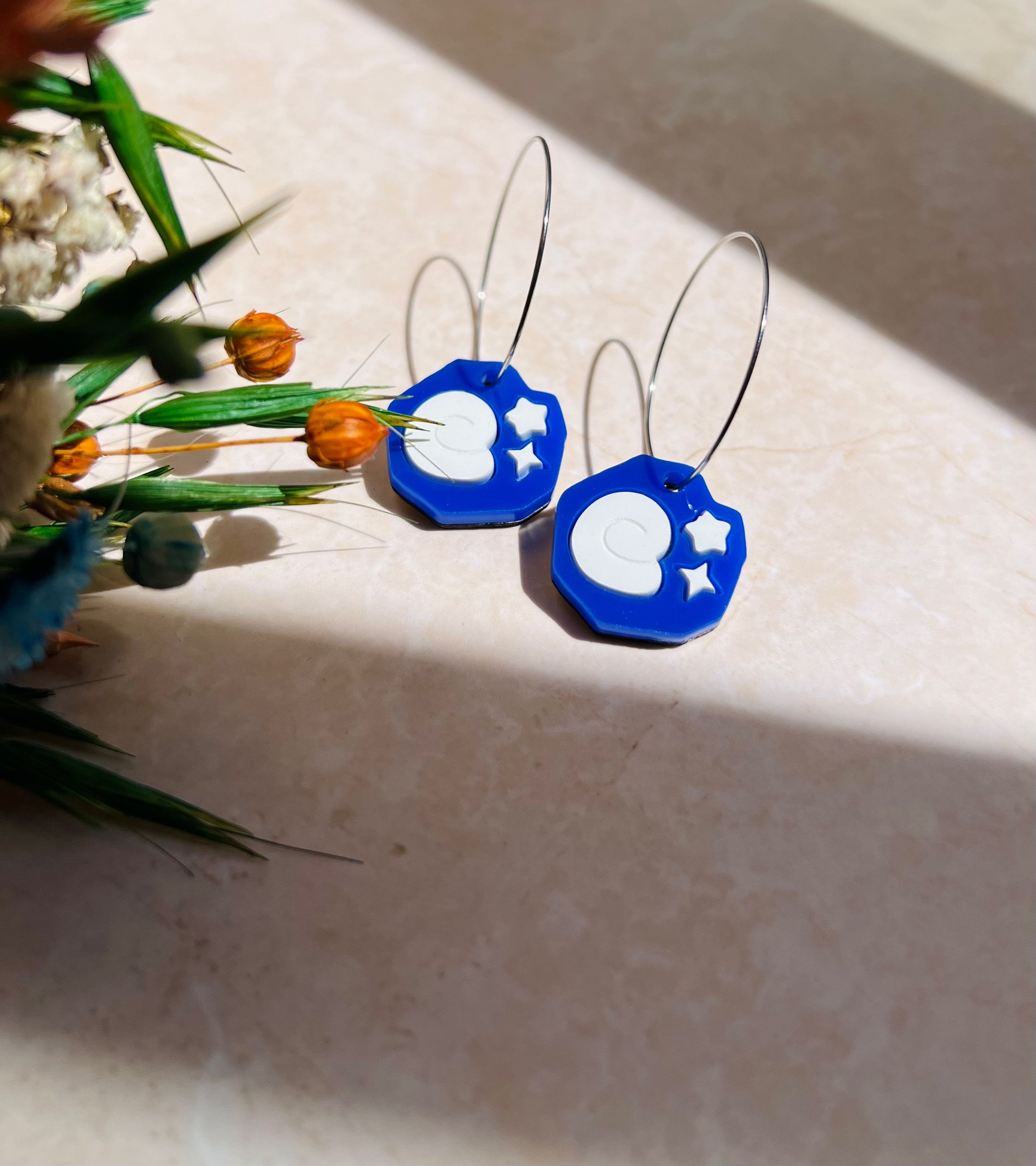 Pendientes Fósil Animal Crossing