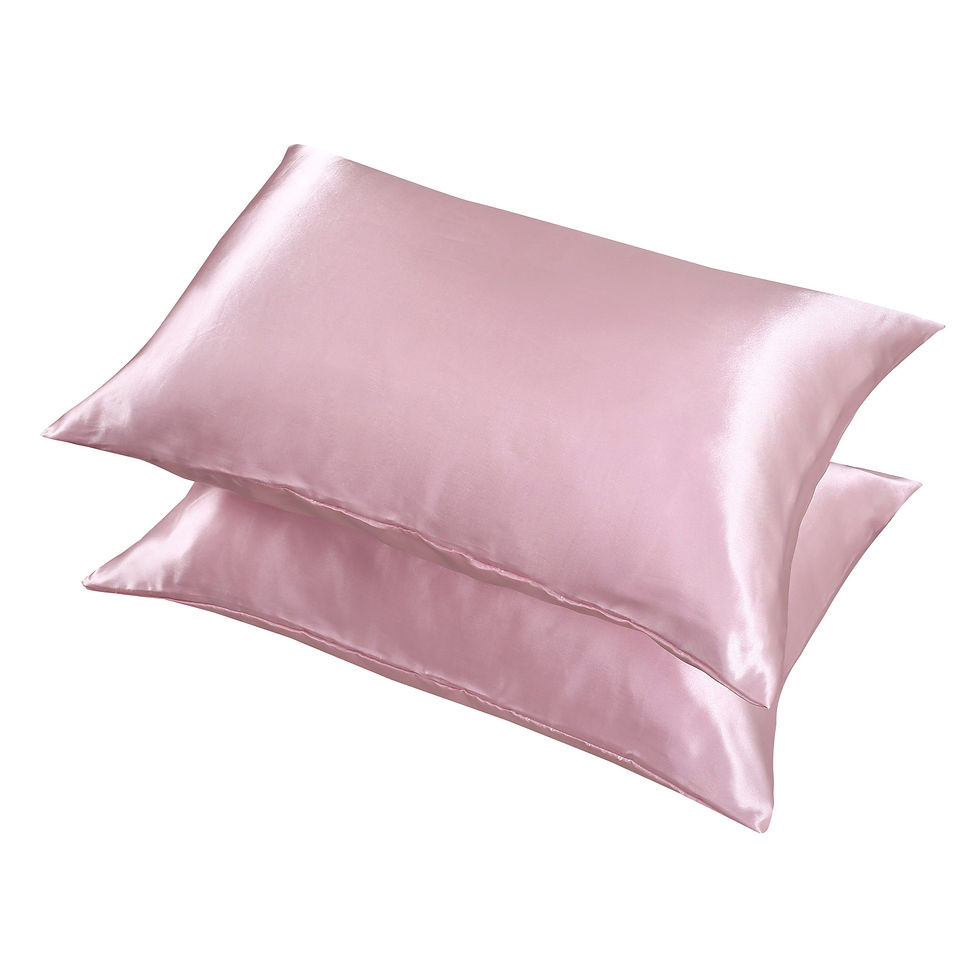 Thumbnail: 2 Pack Satin Silk Pillowcase Pillow Case