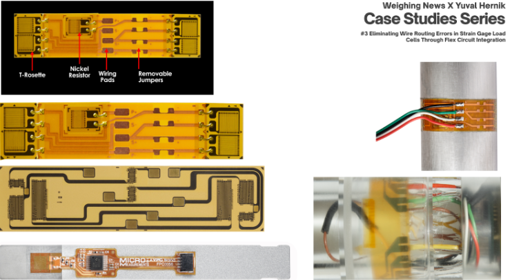 Eliminating Wire Routing Errors in Strain Gage Load Cells Through Flex Circuit Integration