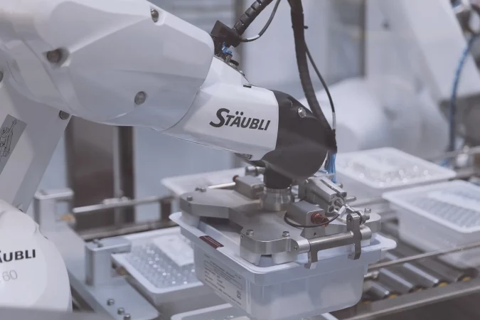 Automated Inspection and Packaging of 36,000 Syringes per Hour
