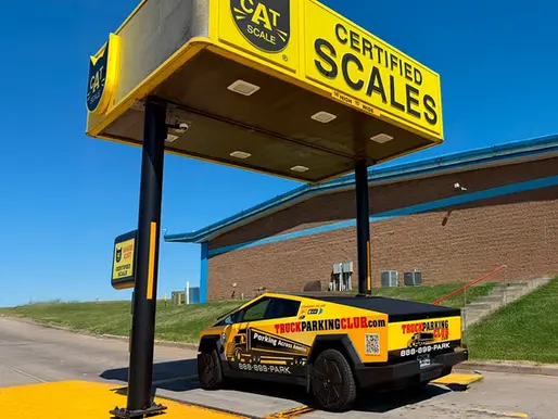 Truck Parking Club accepts strategic investment from CAT Scale Company
