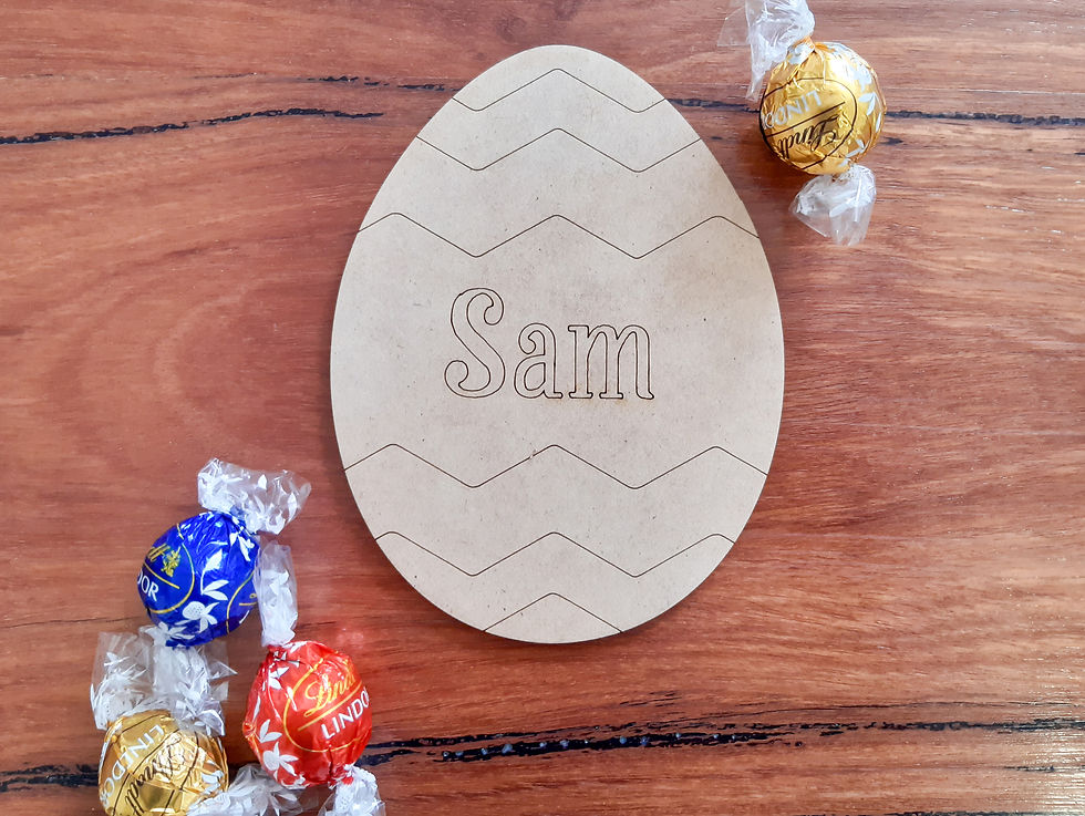 Thumbnail: Personalised Easter Egg Cut-Outs