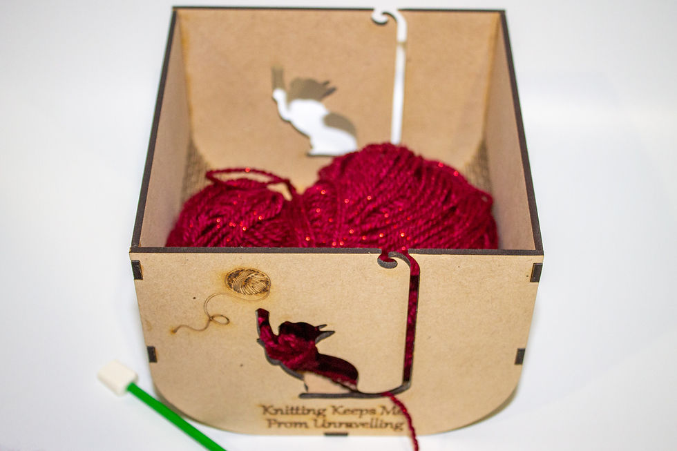 Thumbnail: Cat Knitting Bowl