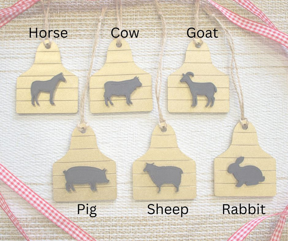 Thumbnail: Farm Animal Ornaments