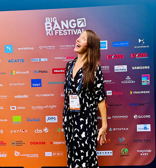 Heike Stebner at the AWARD Gala of the BIG BANG KI-Festival in Berlin 2025