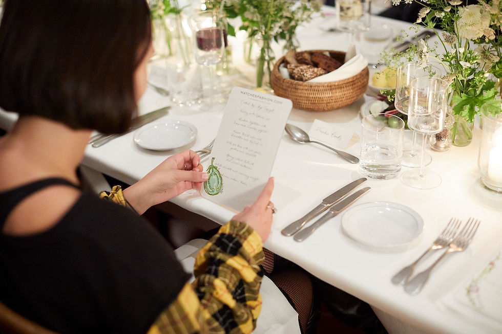Food is the new fashion frontier