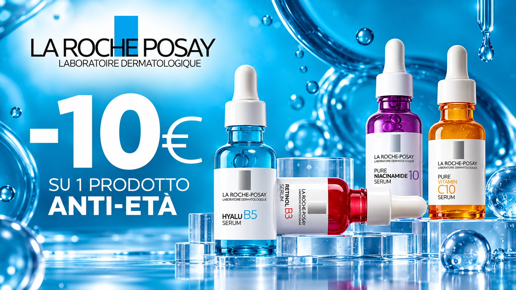 La Roche-Posay: creatività Promozioni skincare