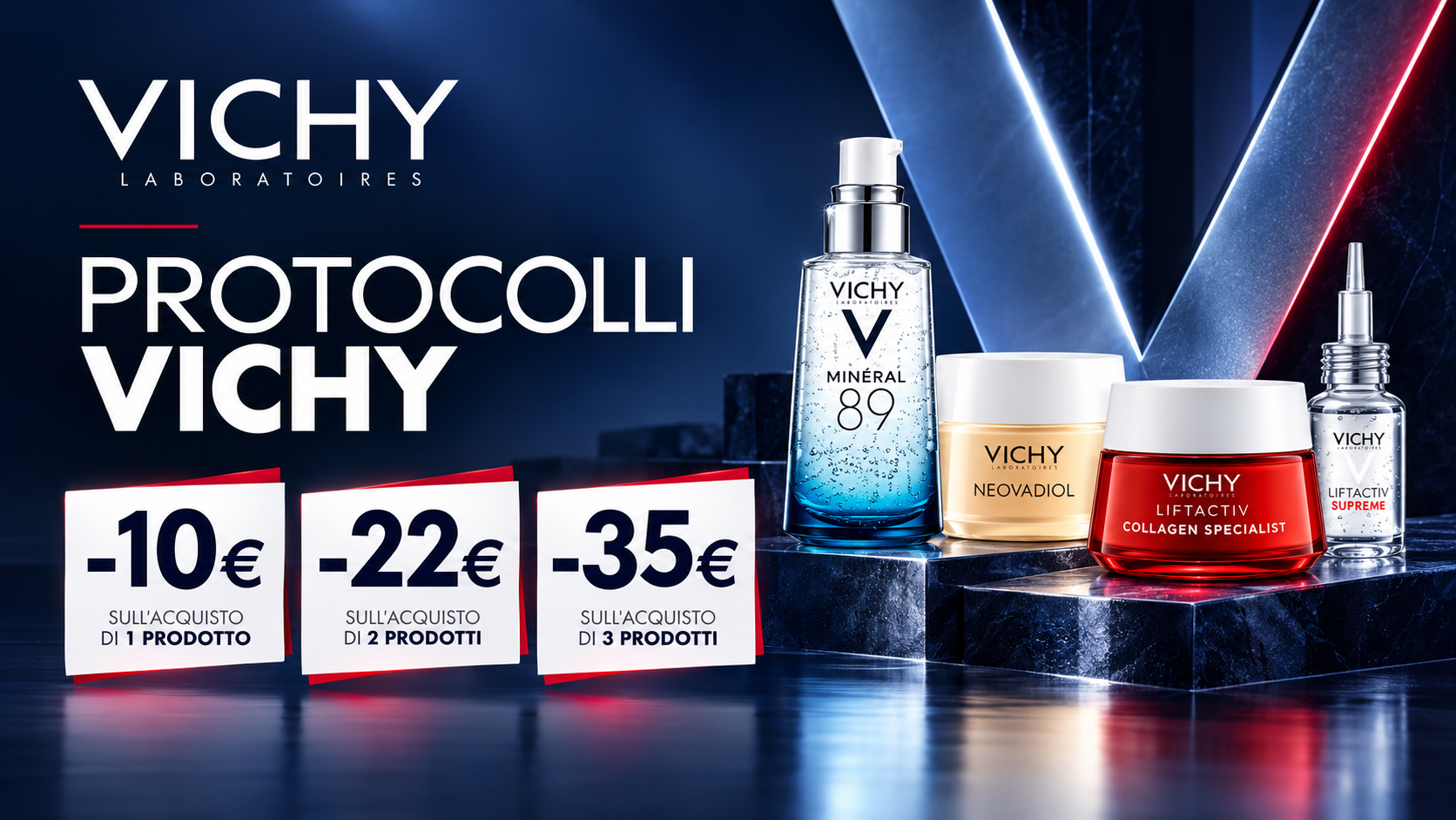 Vichy: creatività Protocolli di bellezza