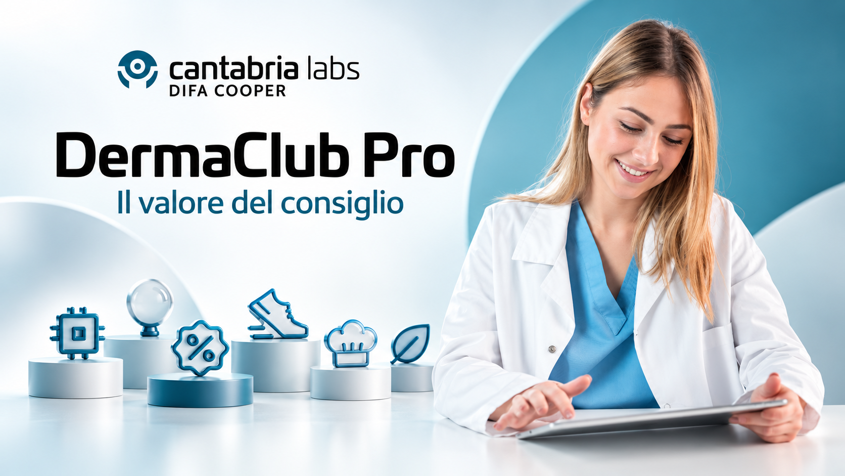 Cantabria Labs: creatività DermaClub Pro