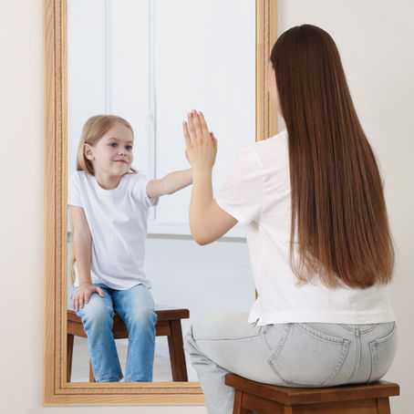 You can comfort and heal your inner child.