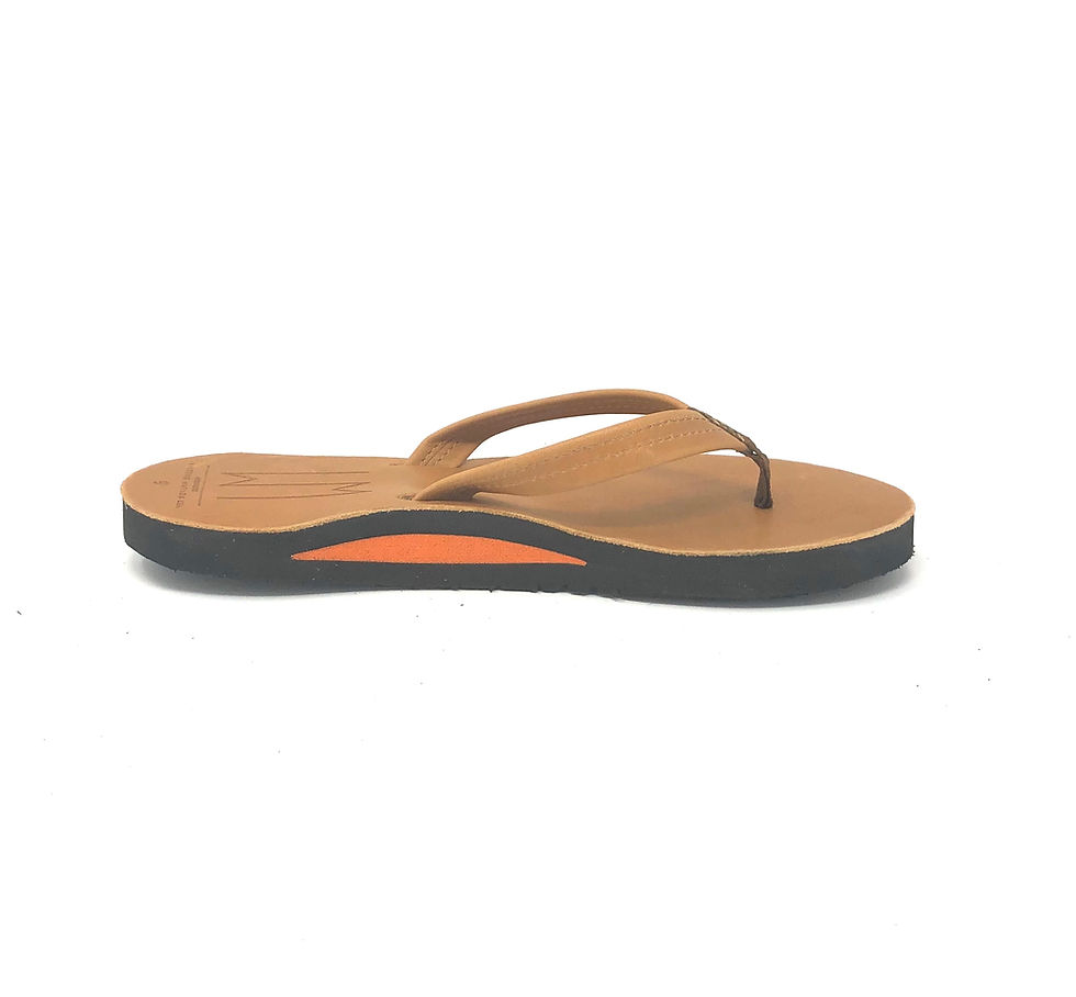 Thumbnail: JOSIE - MOC LEATHER  SANDALS