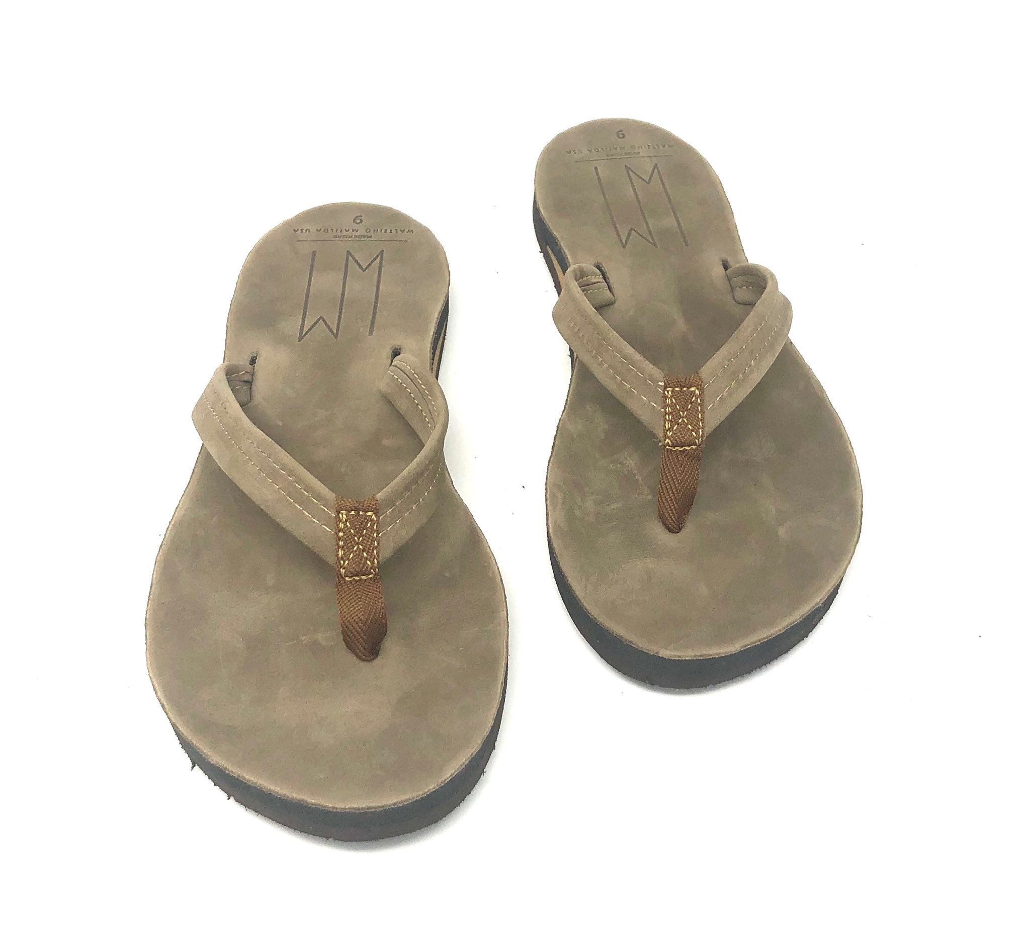 JOSIE - STONE LEATHER SANDALS