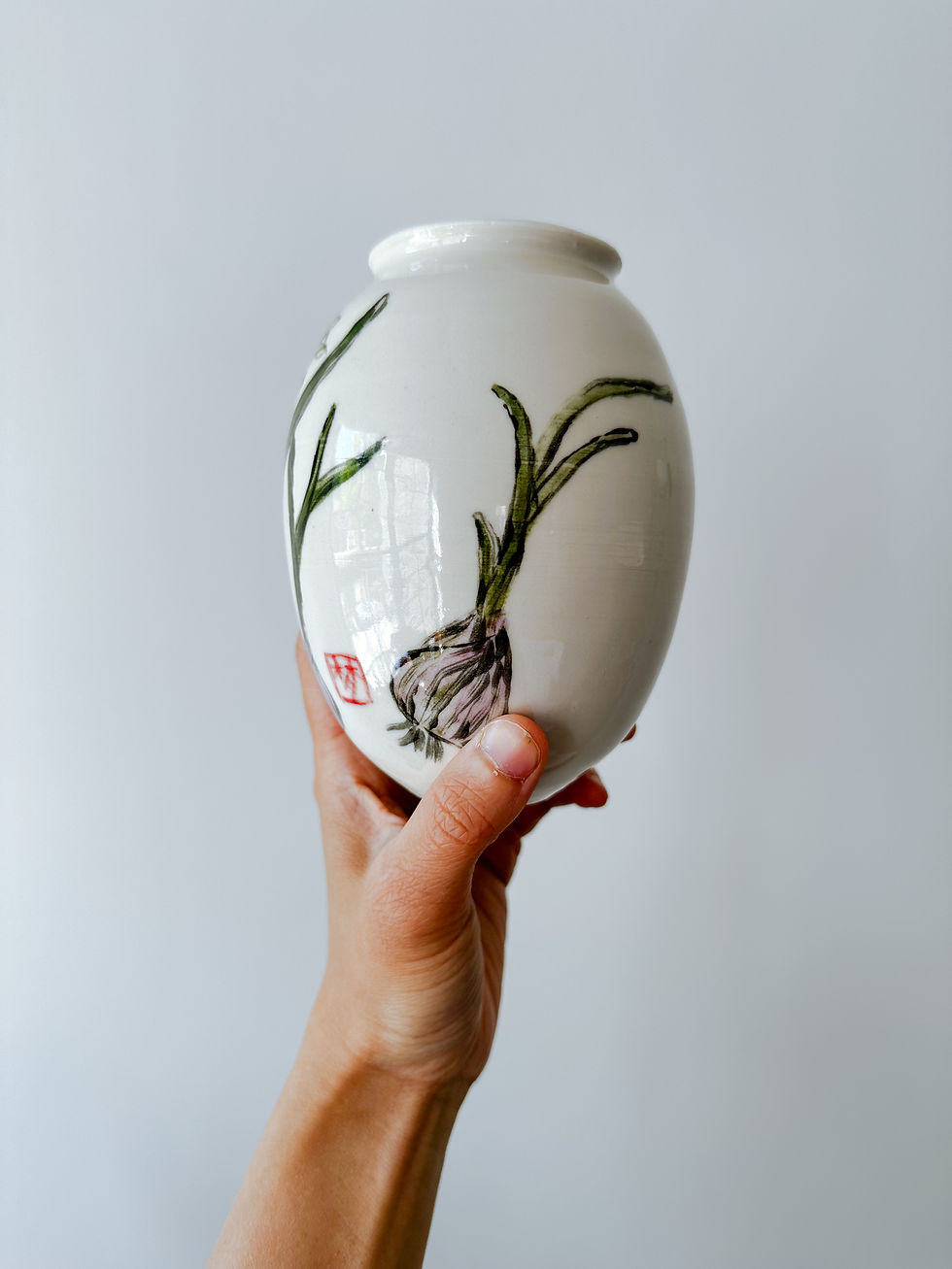 Thumbnail: Bamboo Brush Spring Bulb Vase