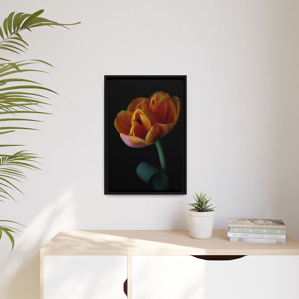 Thumbnail: 16x24 Matte Canvas, Framed "Emerging Clarity"