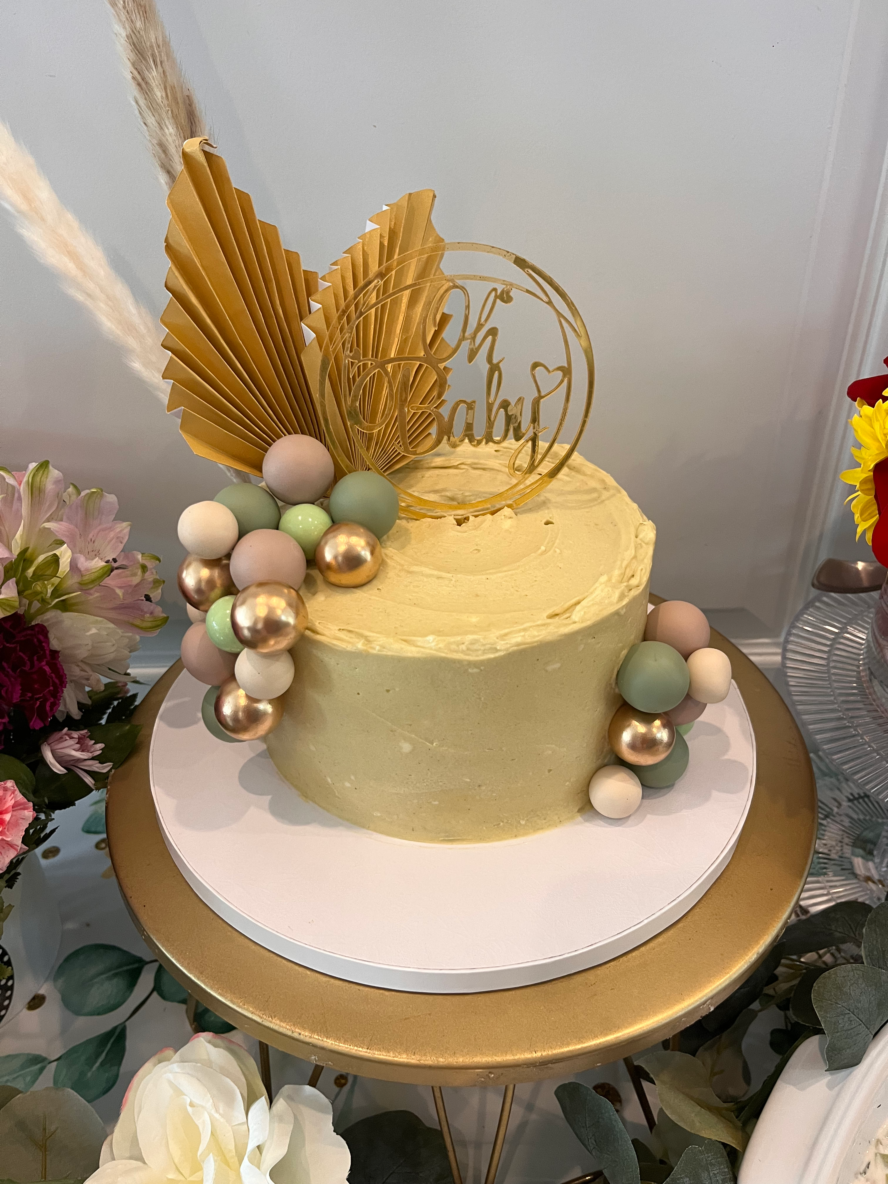Pre-order Pistachio Raspberry Cake