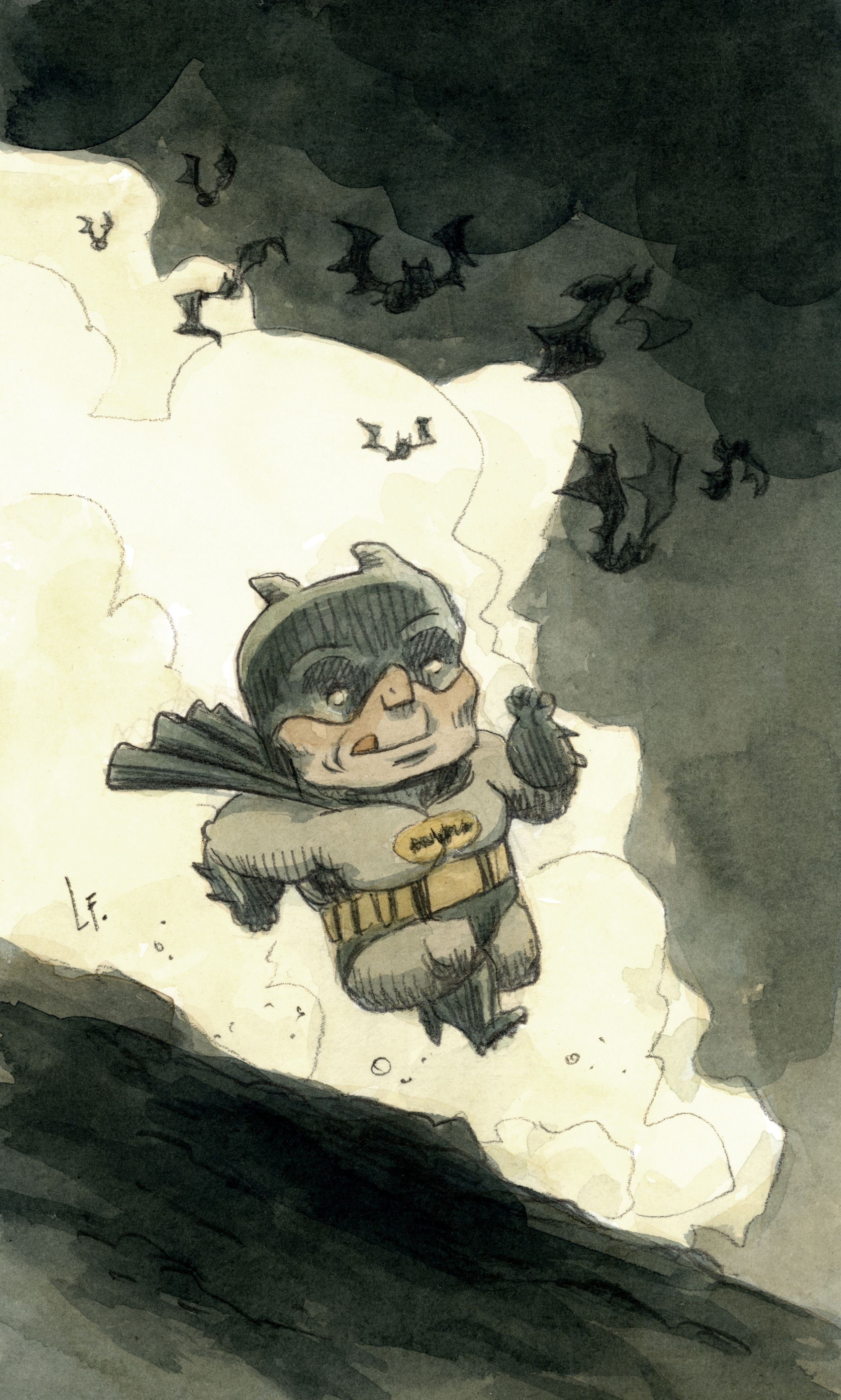 Homem Morcego em ação! (original)