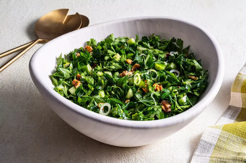 סלט פטרוזיליה ולימון