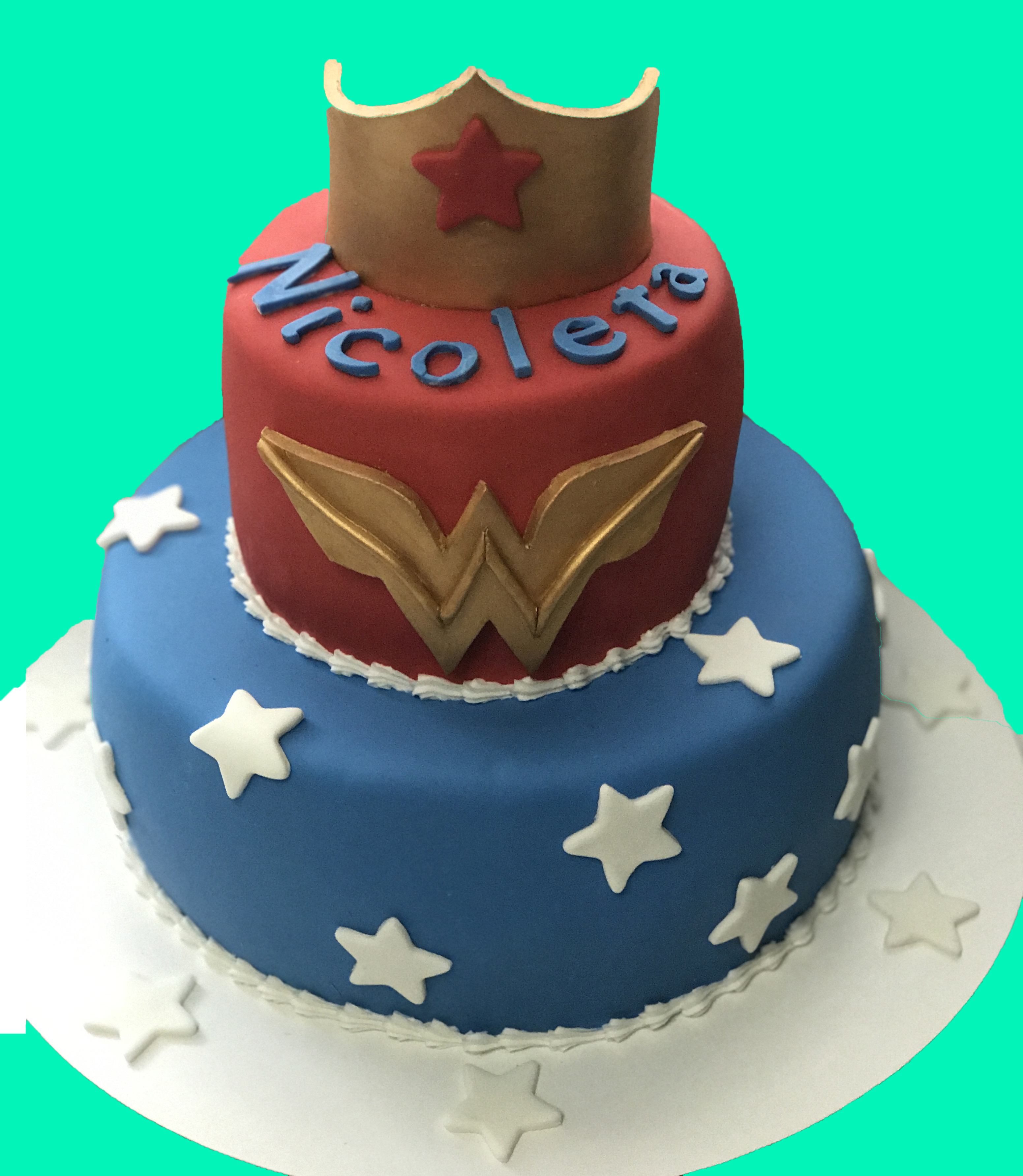 Super Woman Cake