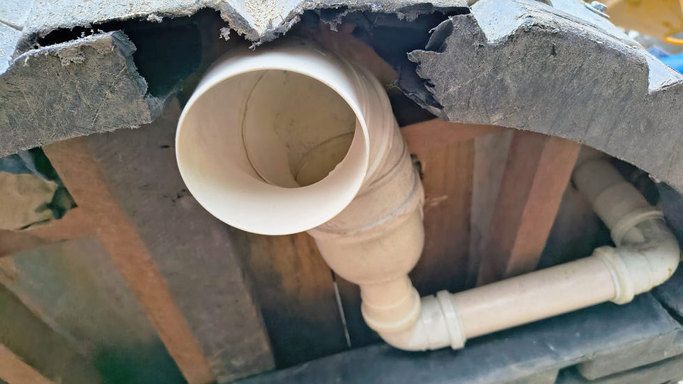 Informação técnica :Banheiro para obras