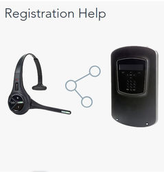 drive-thru headset registration
