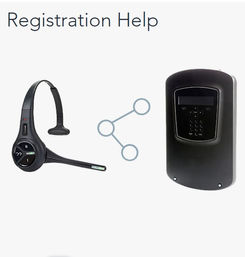 drive-thru headset registration