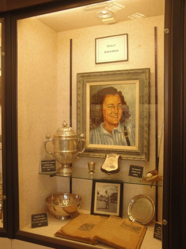 Exhibits highlighting Babe's outstanding achievements in golf 1