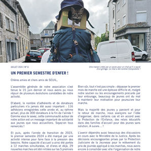 Nouvelles de SEUIL n°51 - Un premier semestre d'enfer