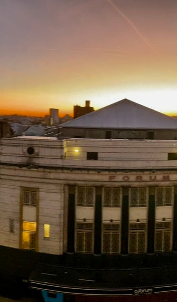 Sunset over the Forum (pano)