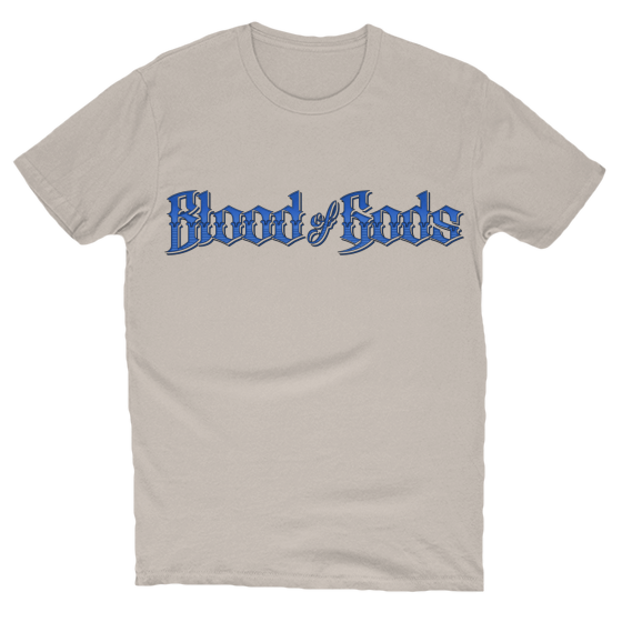 Blood of Gods Blue Title T-Shirt