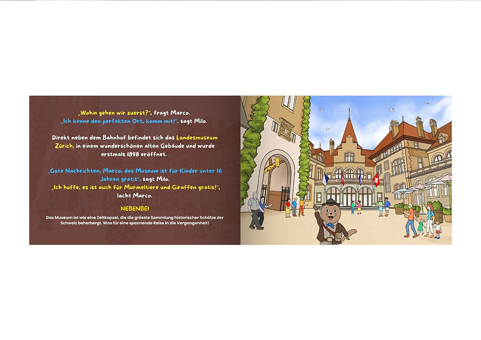 Thumbnail: Zürich - Geschichtenbuch