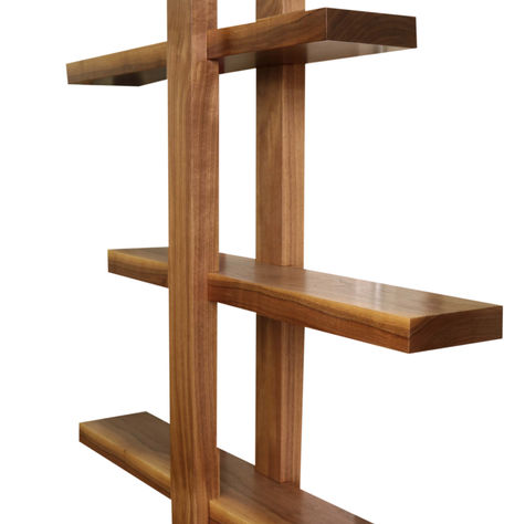 Adjustable Walnut Shelves