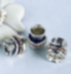 Miniature : The Brass Bead Band Meditation Pendant