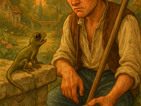 The Lizard and the Garden