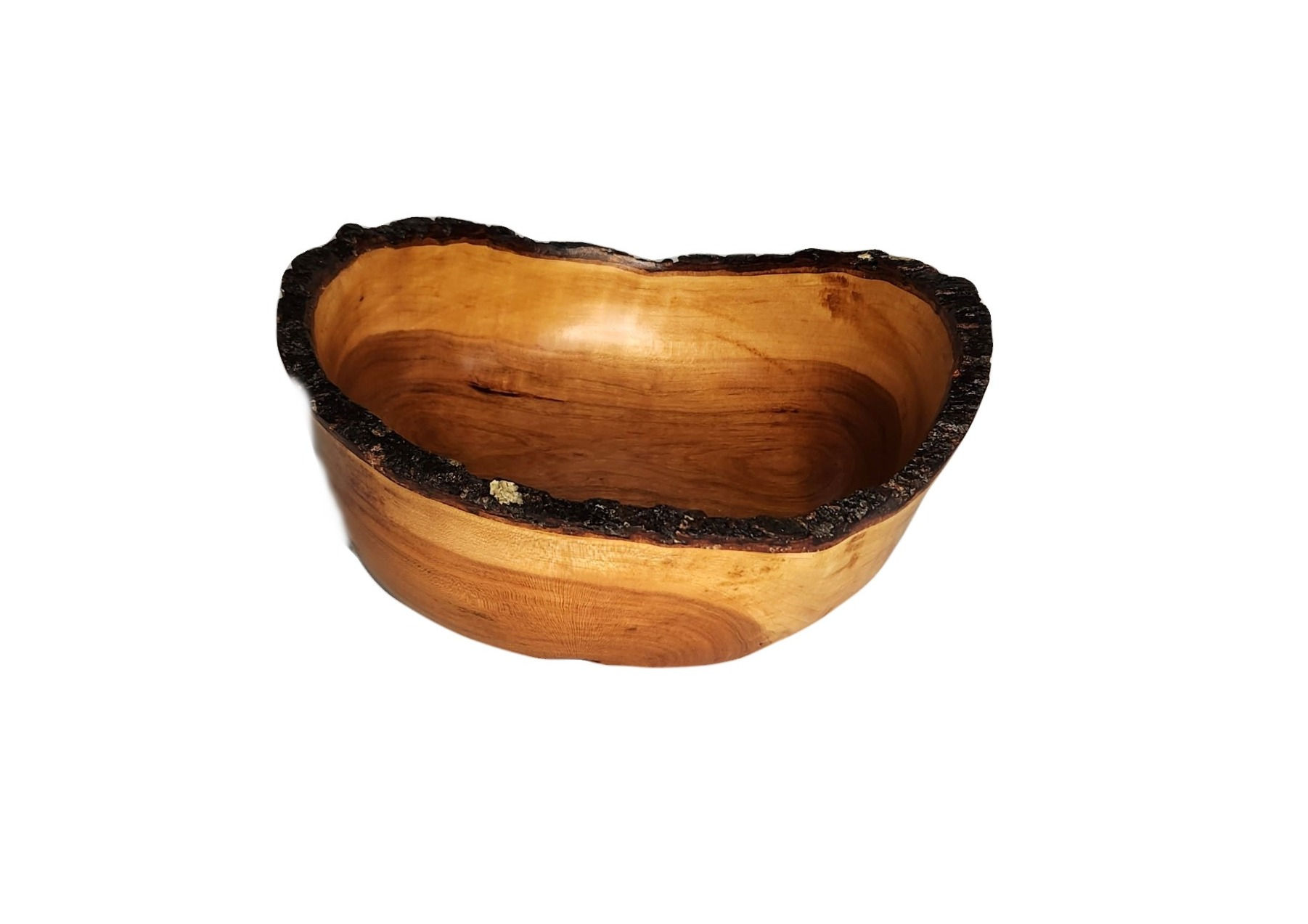 8"x3" crotch (tree limb fork) cherry Bowl