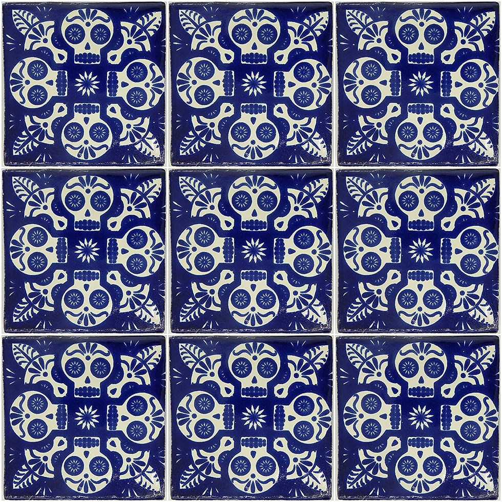 piso de calaveras, piso de pasta de calaveras, piso de pasta, mosaico de calaveras, mosaico de pasta calaveras, piso de pasta, mosaico de pasta, piso colonial, mosaico colonial