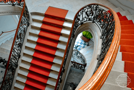 interior de las casas gemelas, casas camara