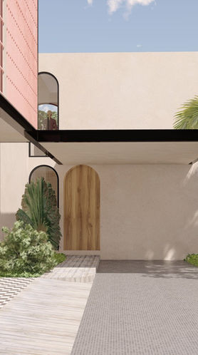 imagen de proyecto arquitectonico de departamentos en Mérida