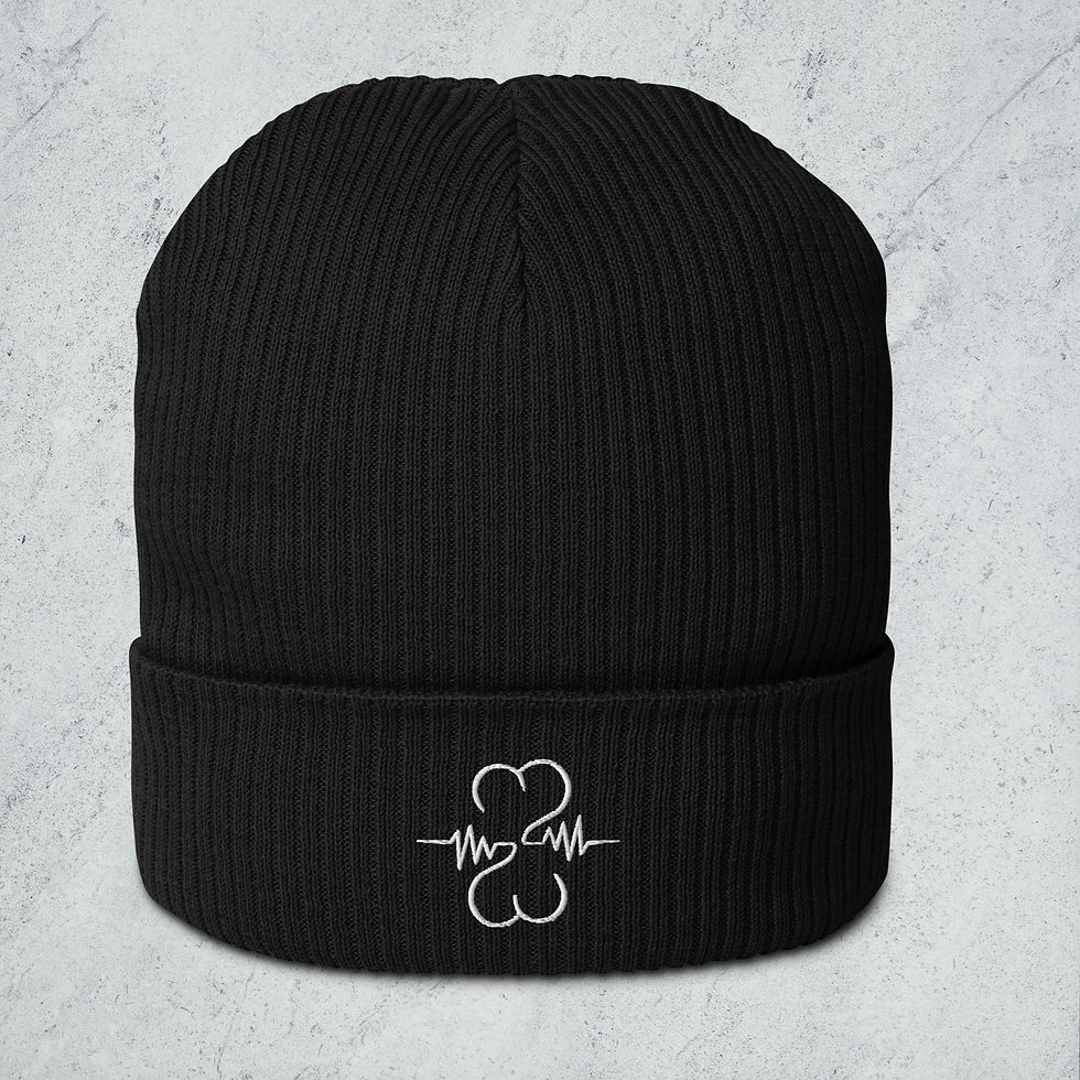 Love Over Lust Cuffed Beanie
