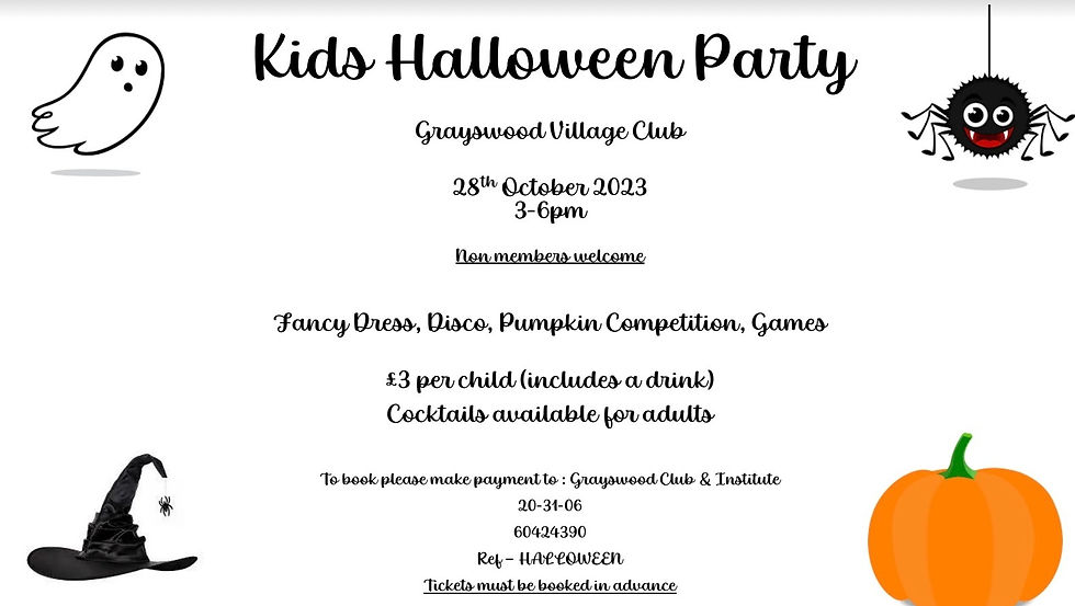 Kids Halloween Party